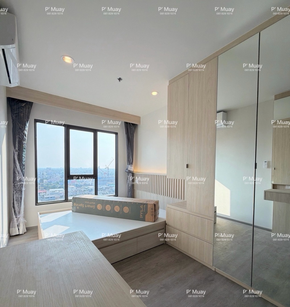 ให้เช่า ห้องบิ้วอิน ไม้สว่าง โมเดิร์น 🌈 วิวโล่ง ❤️ค่าเช่า 11,000 บาท #รีเจ้นท์โฮมวุฒากาศ