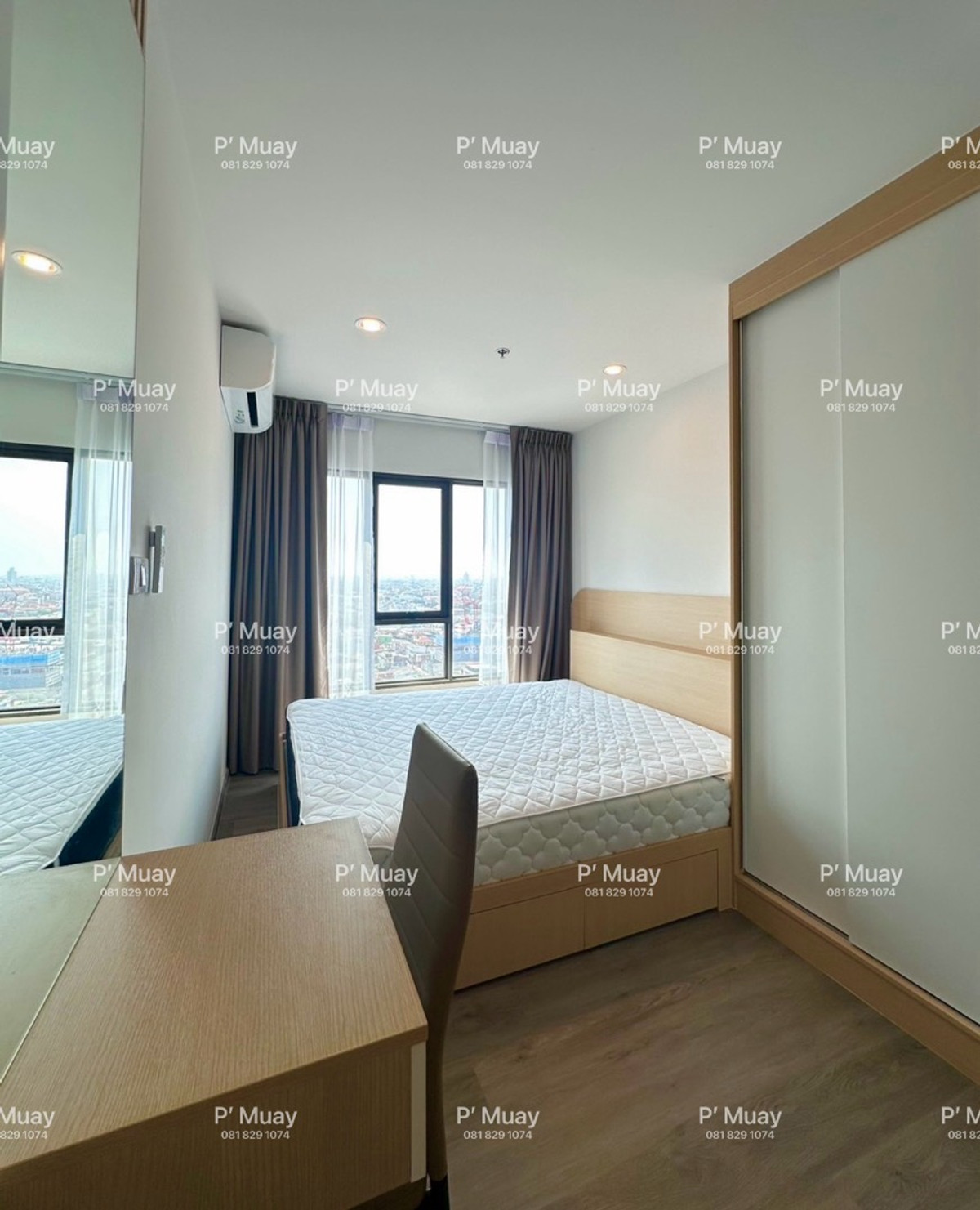 ให้เช่า ห้องบิ้วอินสวย โมเดิร์น 🌈 วิวโล่ง สวย 📍เครื่องซักผ้า ฝาหน้า 8.5 kg ❤️ค่าเช่า 12,000 บาท #รีเจ้นท์โฮมวุฒากาศ