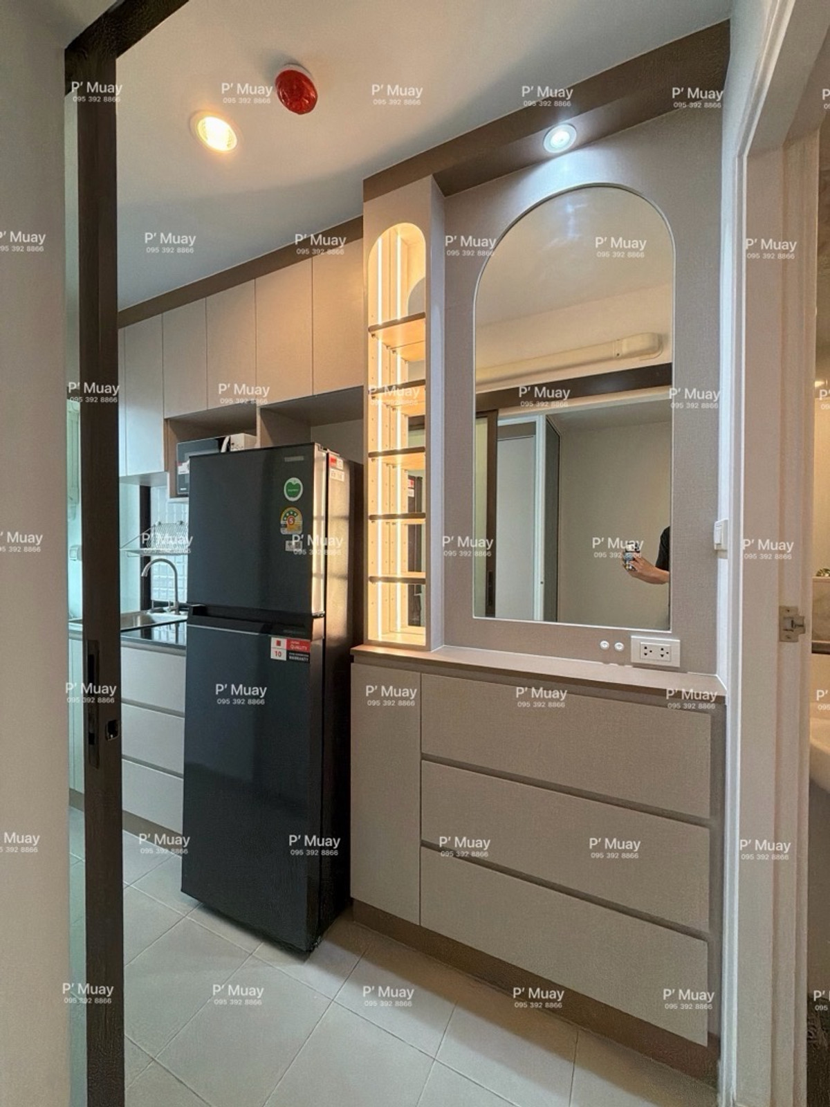 ให้เช่า ห้อง ✨สวยมีคลาส ✨🅰️ วิวโล่ง 📍มีเครื่องซักผ้า #รีเจ้นท์โฮมวุฒากาศ ❤️ค่าเช่า 11,000 บาท