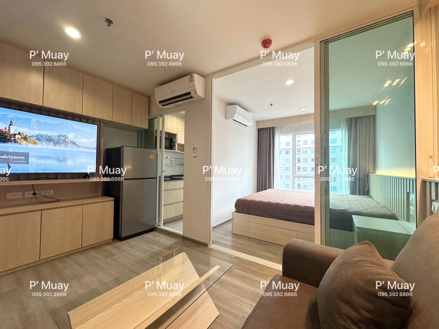✅️ พร้อมอยู่ ✅️ จองได้นะคะ   ให้เช่า🏡🅰️ ห้องบิ้วอิน หรูหรา Smart TV จัดเต็ม 📱Digital door lock📱 📍มีเครื่องซักผ้าฝาหน้า + เครื่องอบผ้า 9 kg #รีเจ้นท์โฮมบางซ่อน28 ❤️ค่าเช่า 9,000 บาท